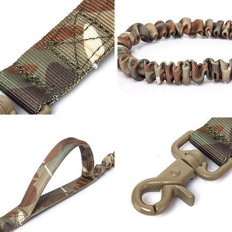 Tactical Dog Leash for Outdoor Training and Walking