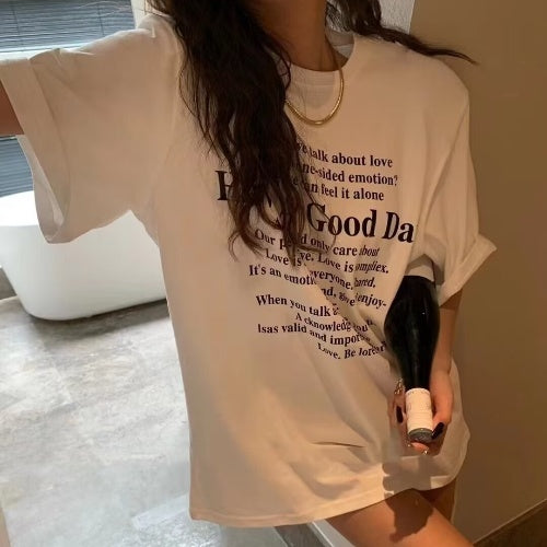 Oversized Graphic T-shirt for Women - Summer 2024 Design