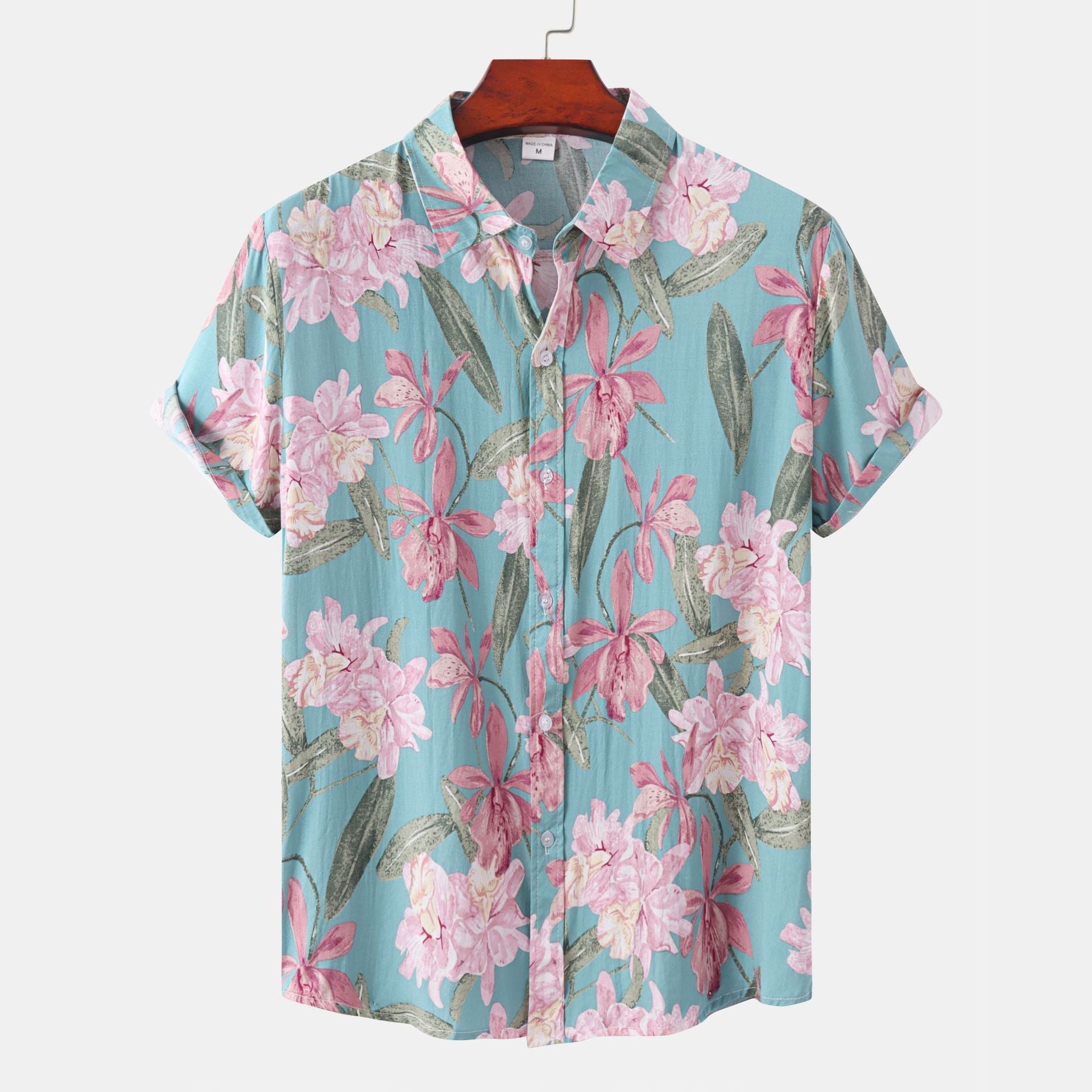 Men's Short Sleeve Floral Hawaiian Shirt 2022 Collection