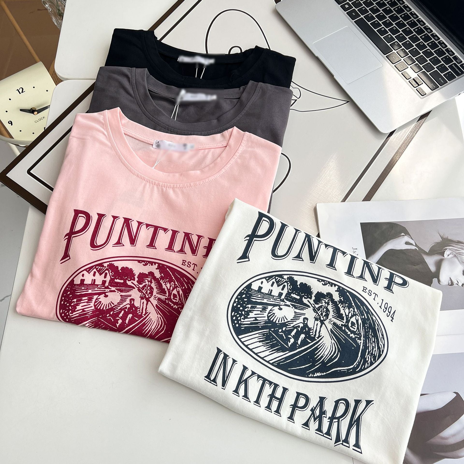 Trendy Short Sleeve T-Shirt with Indian Letter Print