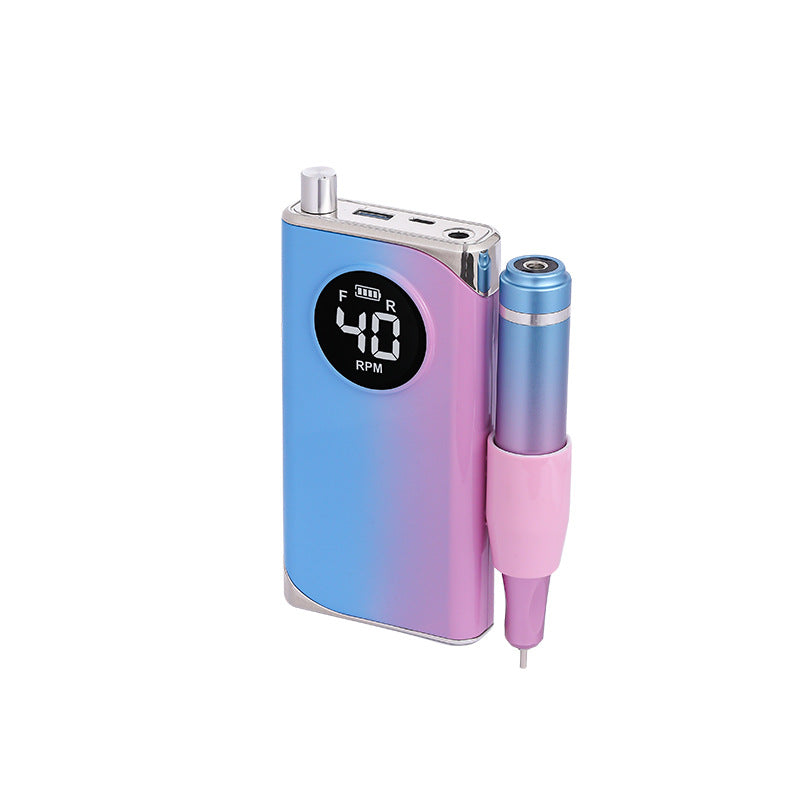 New Gradient Electric Nail Drill Machine 40000 RPM