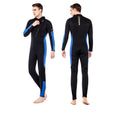 Men's One-Piece Wetsuit for Warm Surfing