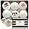 Pure Scentum Extra Large 6oz Vegan Bath Bombs for Women - US Made Organic 6 Relaxing Bath Bomb Gift Set for Women – Luxurious Organic Bath Bombs for Women and Men (BombeLaLaLa)