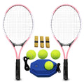 DualPlay 21inch Kids Tennis Set with Extra Balls and Bag