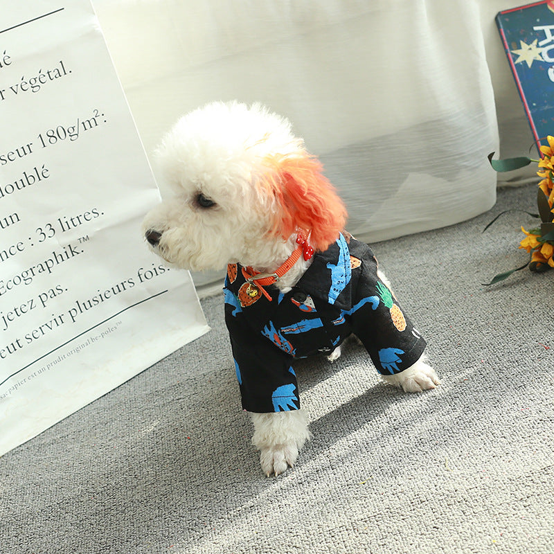 Spring Collection Fashionable Dog Shirt - Comfortable Cotton