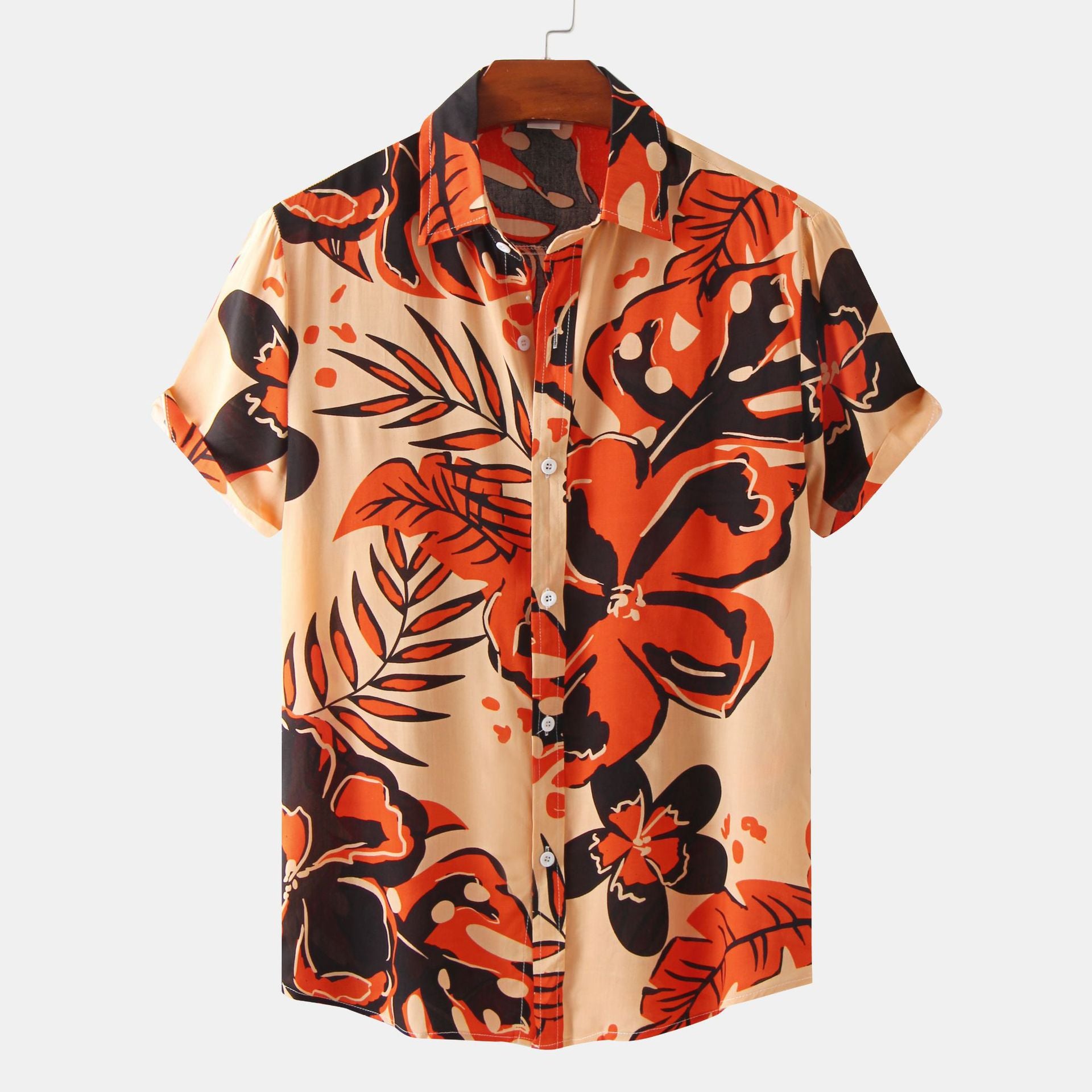 Men's Floral Short Sleeve Shirt - Summer 2022 Collection