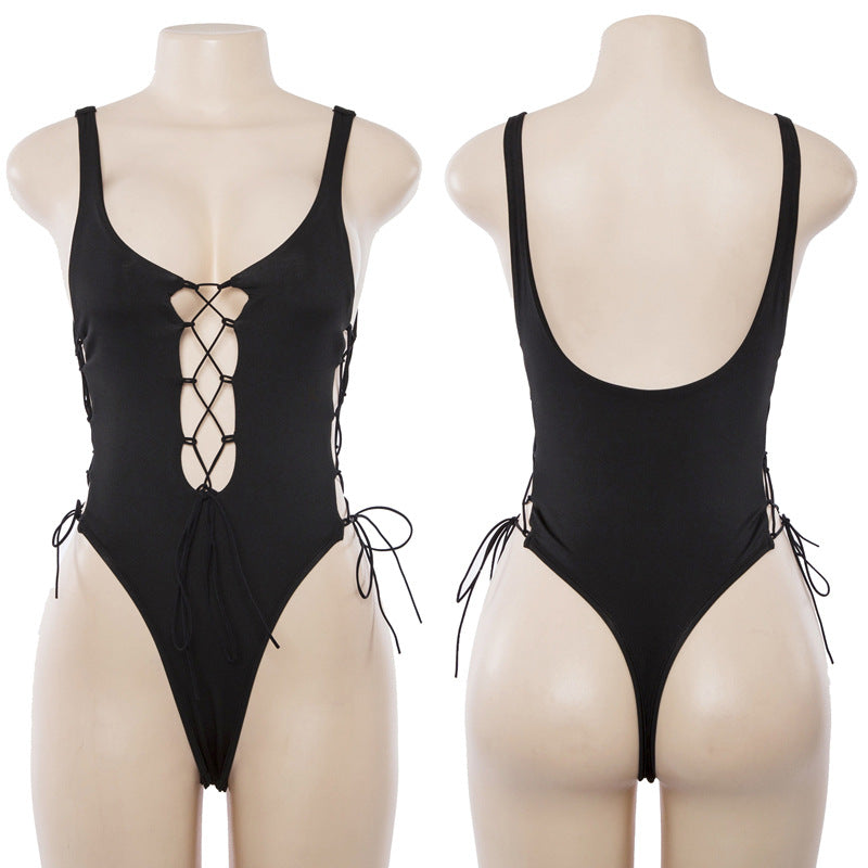 One-Piece Swimsuit and Women's Bikini Set