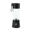 USB Rechargeable 380ml Portable Juicer Cup - Black