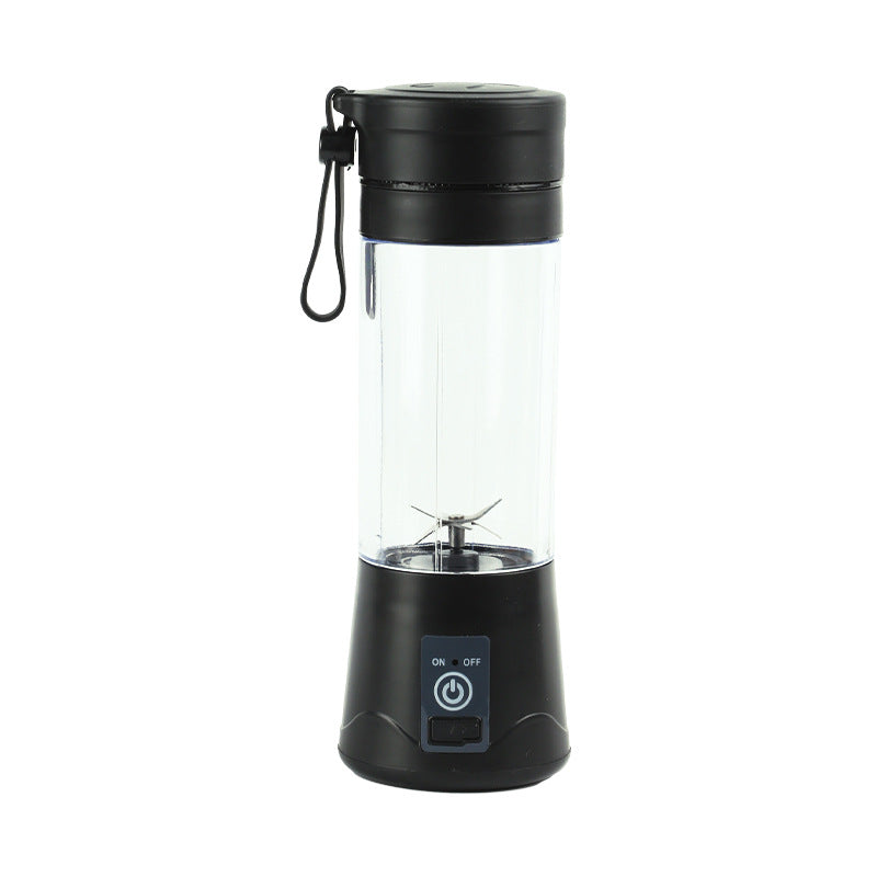 USB Rechargeable 380ml Portable Juicer Cup - Black