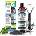 GuruNanda Advanced Formula Oil Pulling with Tongue Scraper - Oil Pulling for Healthy Teeth & Gums with Vitamin DE - Coconut Oil Natural Mouthwash Helps with Fresh Breath & Teeth Whitening (237 mL)