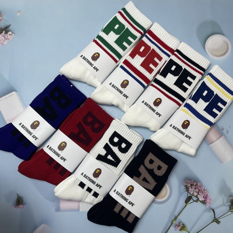 Cute and Funny Pouting Panda Socks by BUTTGooDS