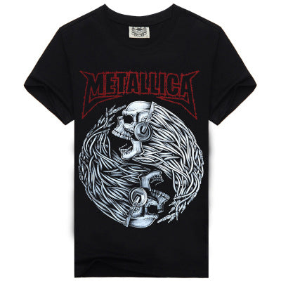 Trendy Men's Graphic T-Shirt with Letter Print
