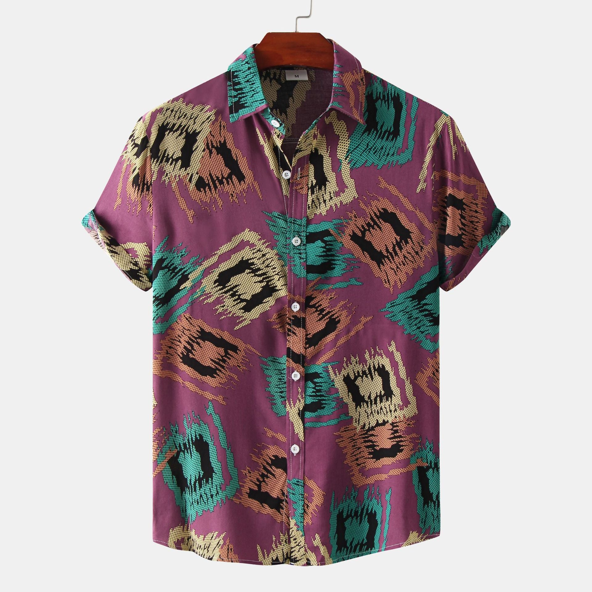 Men's Floral Short Sleeve Shirt - Summer 2022 Collection