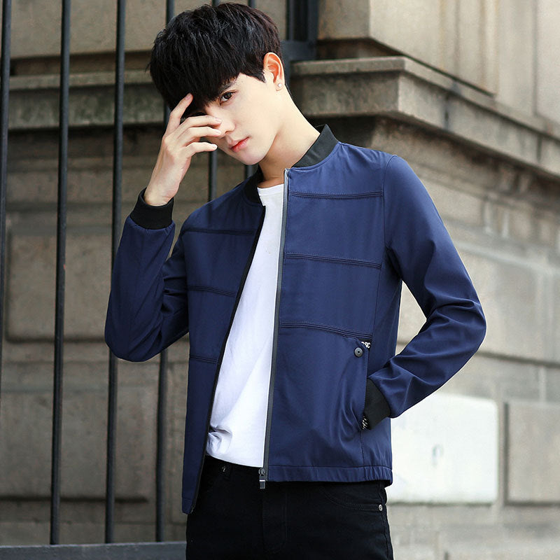 Men's Stylish Casual Slim Fit Baseball Jacket
