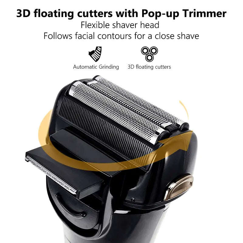 Large Electric Shaver and Beard Trimmer for Men