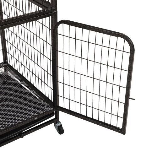 Cages pour animaux à 4 niveaux, Cages pour chats avec échelles, Cages pour lapins