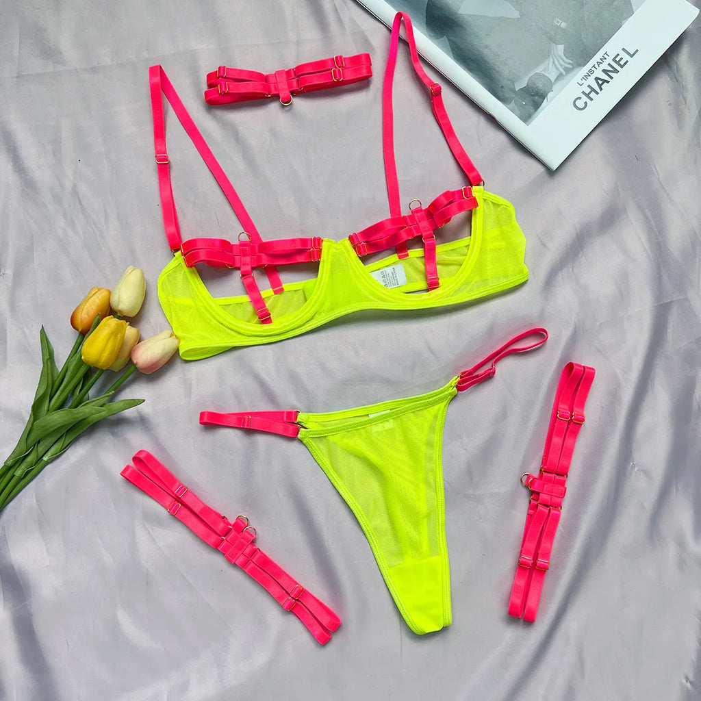 Lace Enchantment Bra & Panties Set