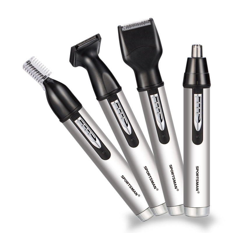 Electric Nose Hair Trimmer and Grooming Kit (4-in-1)