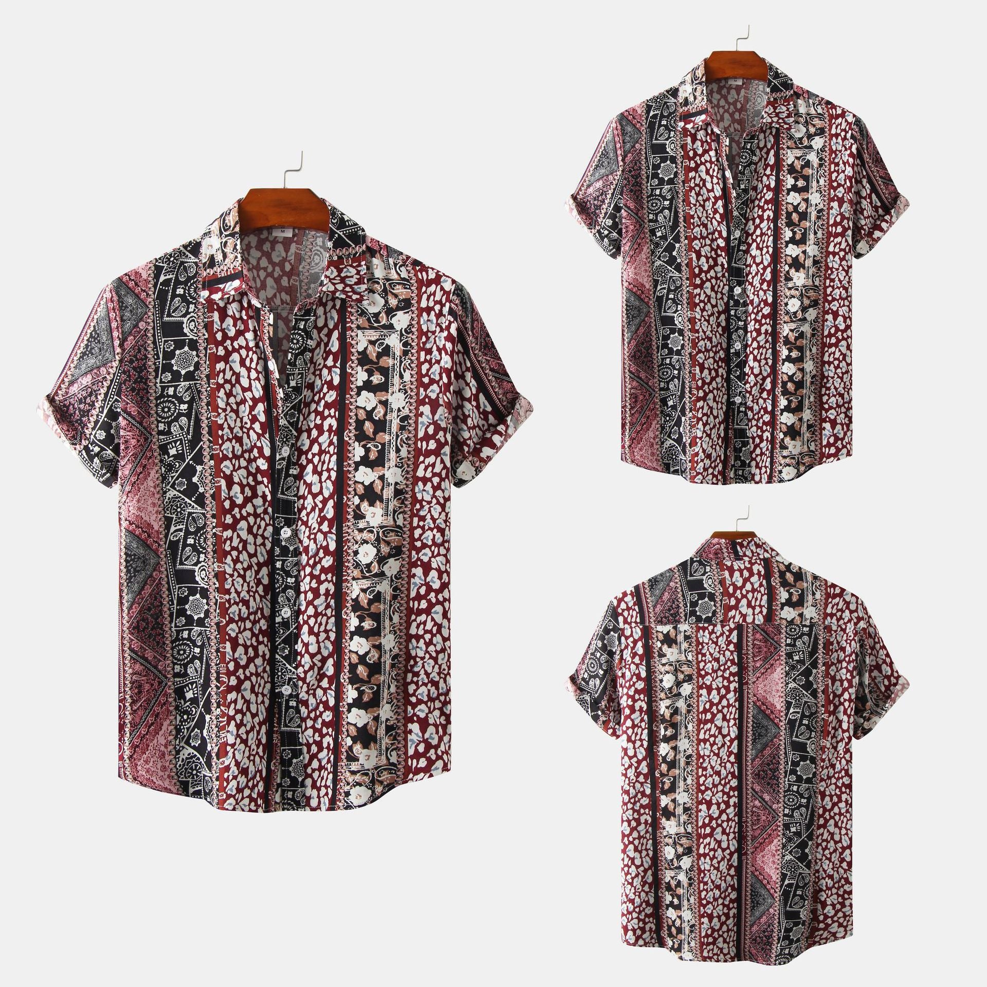 Men's Floral Short Sleeve Shirt - Summer 2022 Collection