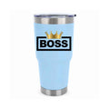 Boss Crown 30oz Insulated Vacuum Sealed Tumbler