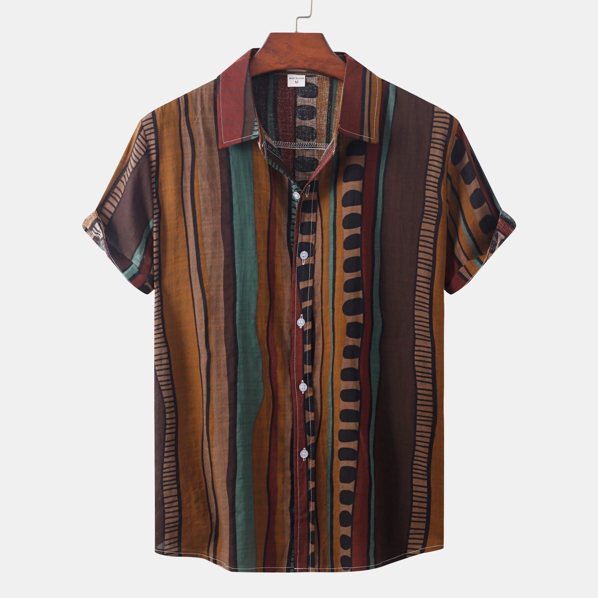 Men's Floral Short Sleeve Shirt - Summer 2022 Style