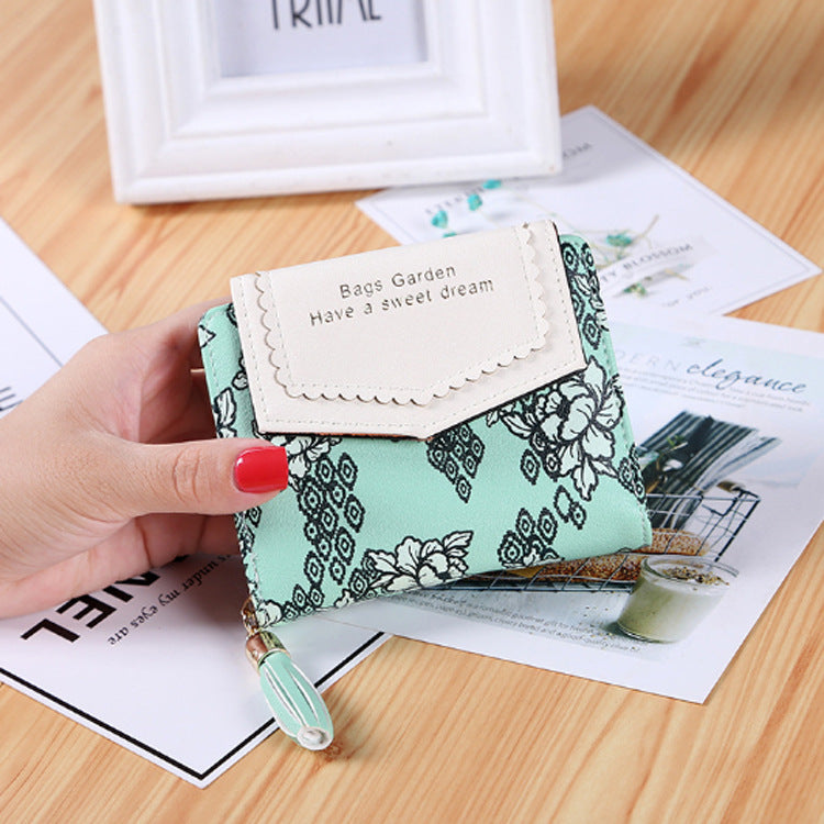 Ladies Long Tassel Zipper Wallet