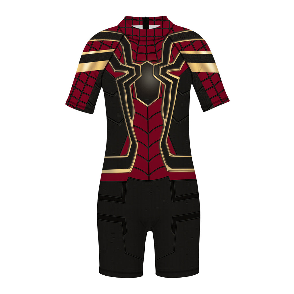 Children's Dazzling Hero Print Swimsuit (One-Piece)
