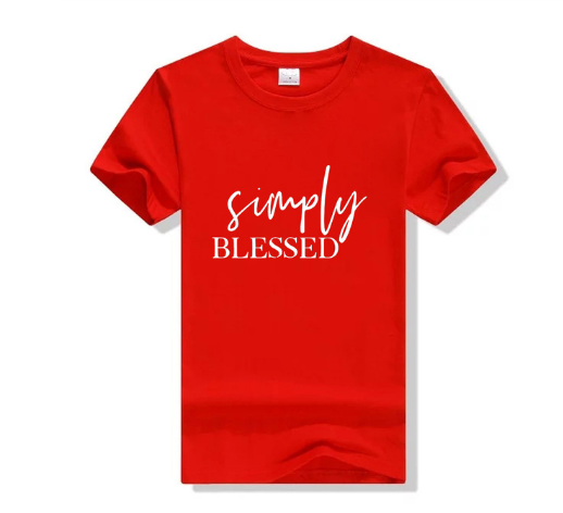 Couples Short Sleeve T-Shirt with Letter Print