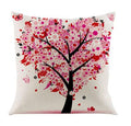 Linen Money Tree Cushion with Pillow