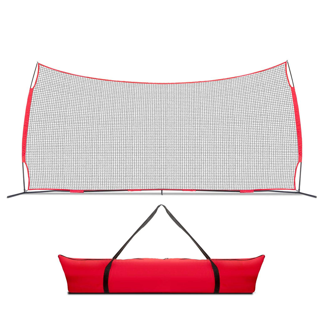 Lacrosse Scoop 20x10 Pieds Filet de Protection de Crosse 200 Pieds Carrés de Protection Parfait pour la Crosse le Soccer le Baseball le Basketball. Le Meilleur Filet de Crosse de Hockey Filet de Baseball Filet de Sports pour le Jardin