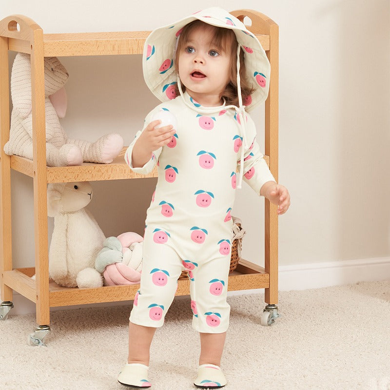 New Kids' Sunscreen Quick-Dry Swimsuit for Toddlers
