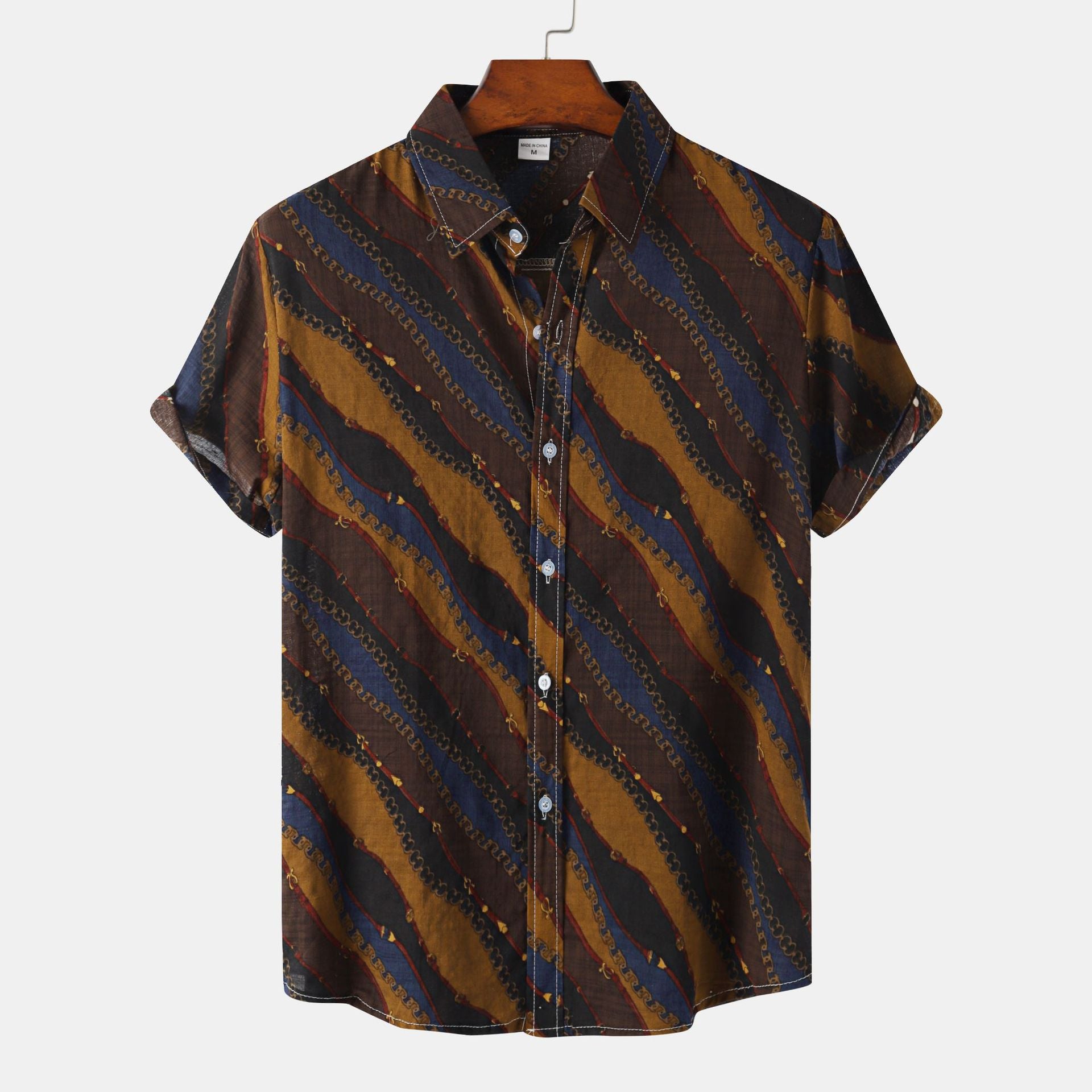 Men's Floral Short Sleeve Shirt - Summer 2022 Style