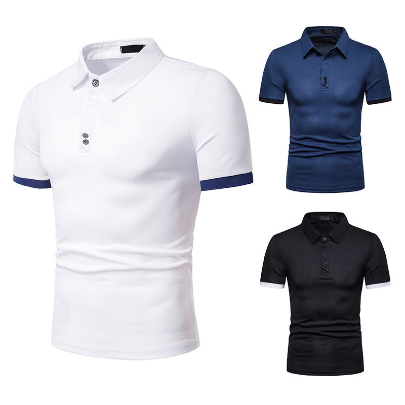 Men's Casual Loose-Fit Short Sleeve T-Shirt Summer