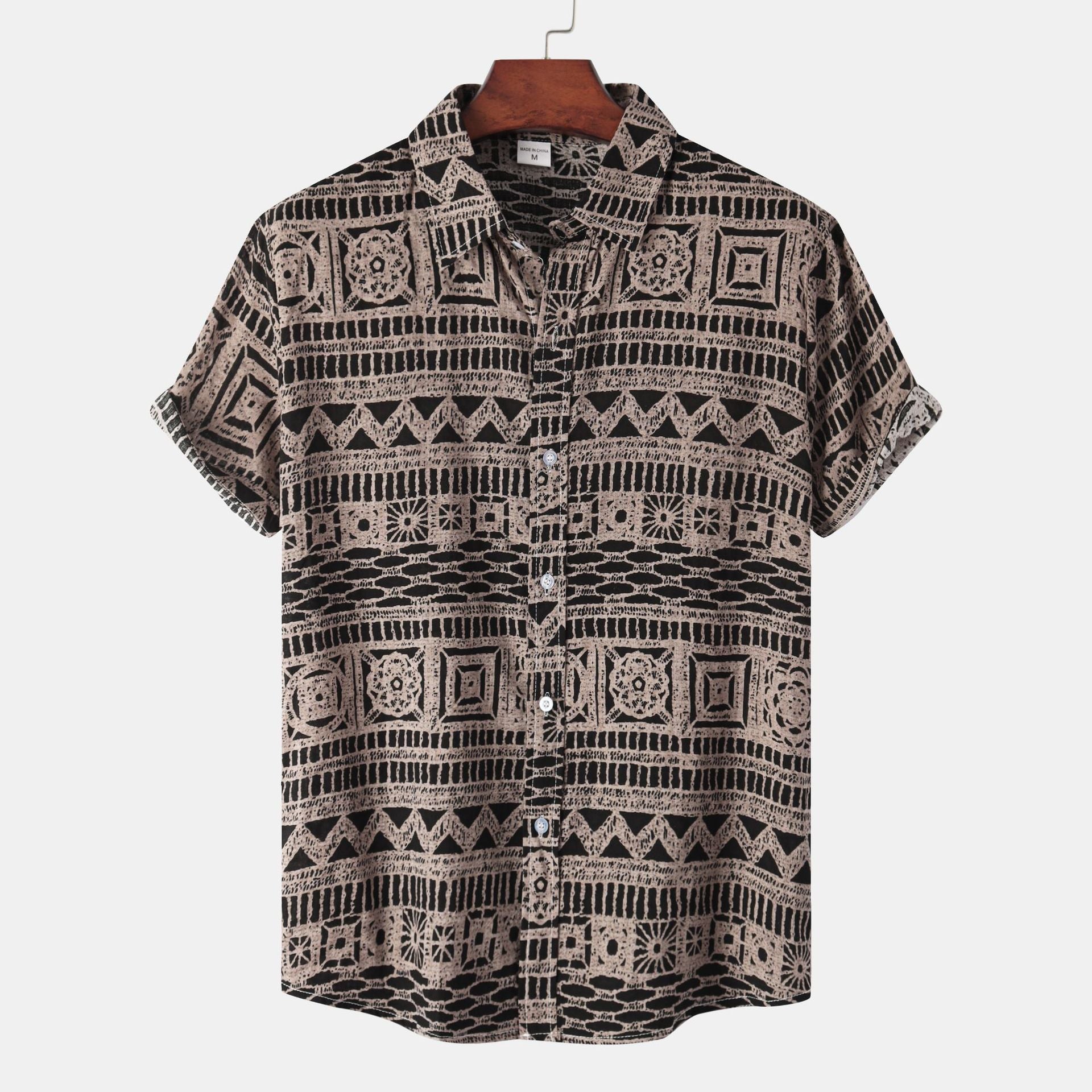 Men's Floral Short Sleeve Shirt - Summer 2022 Style