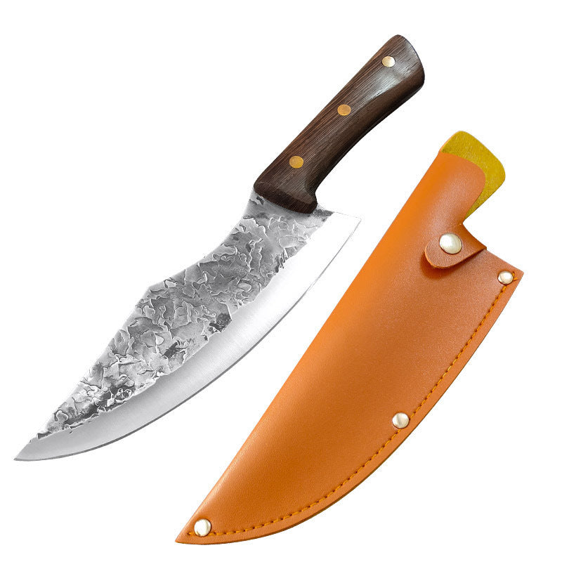 Multipurpose Forged Meat Cleaver in Stainless Steel