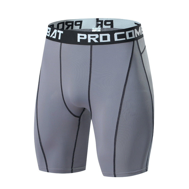 Men's Tight Fit Pro Training Running Shorts (Quick-Dry)