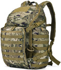 AMHEH Tactical Backpack Military Molle Bag Army Rucksack Water Resistant Outdoor Daypack 3 Day Assault Pack Large 52L (Camo)