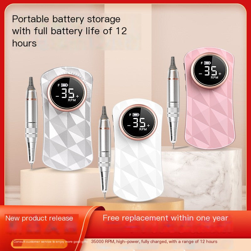Portable Nail Drill for Salon Use - Dead Skin Remover