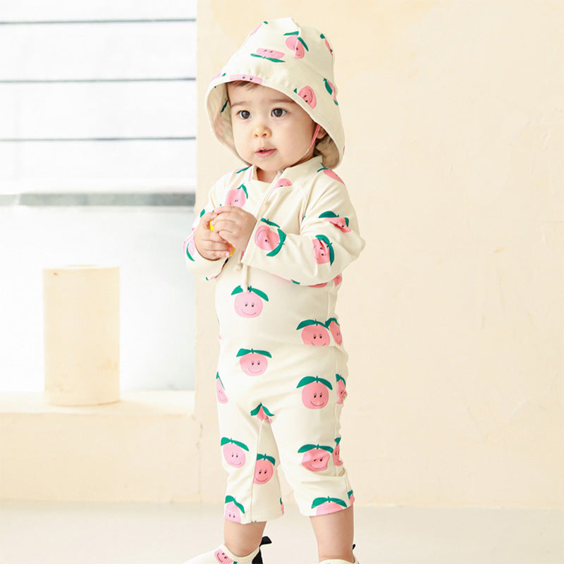 New Kids' Sunscreen Quick-Dry Swimsuit for Toddlers