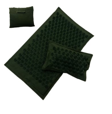 Coussin et oreiller en lin biologique aiguilleté Lotus