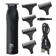 Rechargeable Waterproof Men's Hair and Beard Clipper
