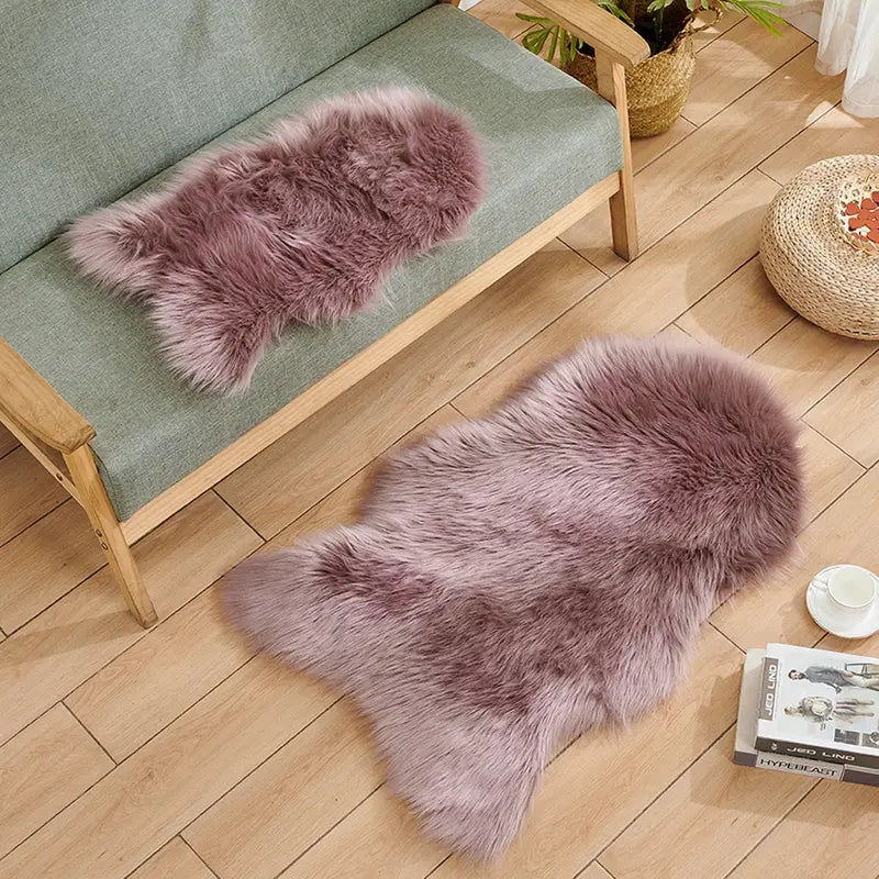 Non-Slip Herringbone Rug for Living Room and Bedroom