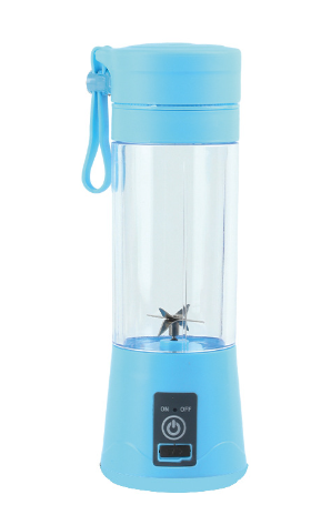 USB Rechargeable 380ml Portable Juicer Cup - Black