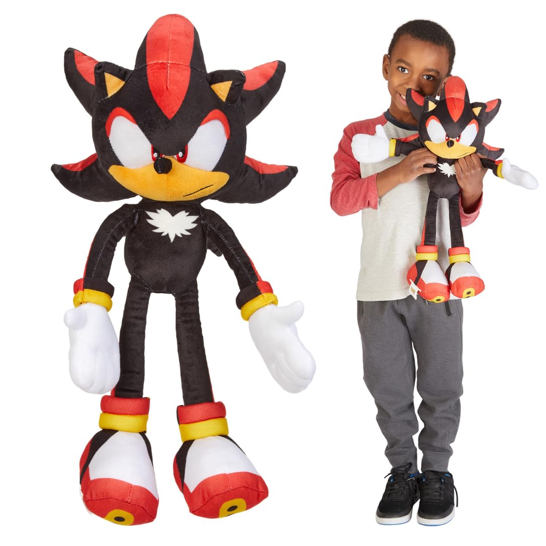 Franco Sonic Shadow The Hedgehog Anime Kids Bedding Super Soft Plush Cuddle Pillow Buddy One Size (Officially Licensed Product)