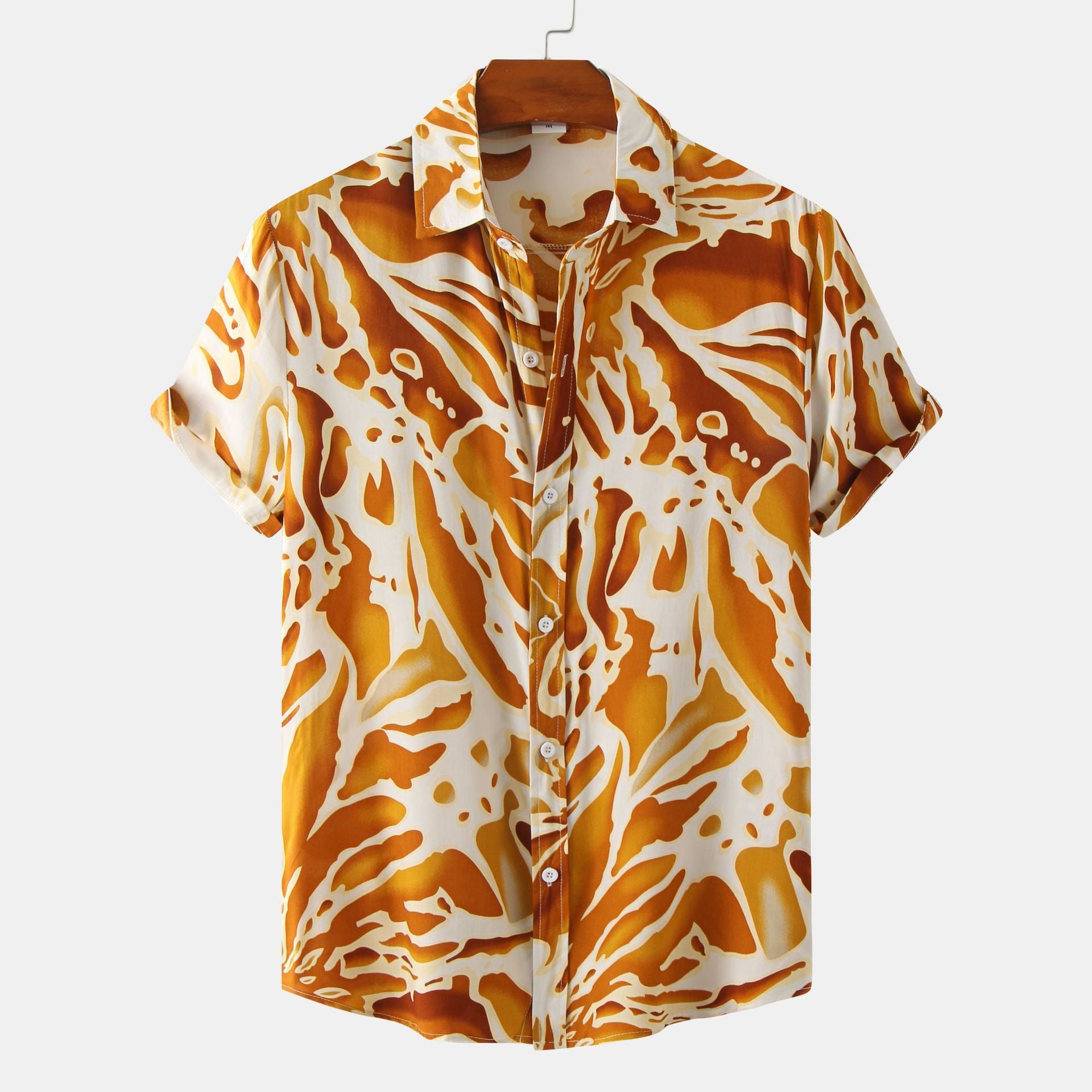 Men's Floral Short Sleeve Shirt - Summer 2022 Collection