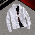 Men's Spring 2019 Slim Fit Casual Denim Jacket