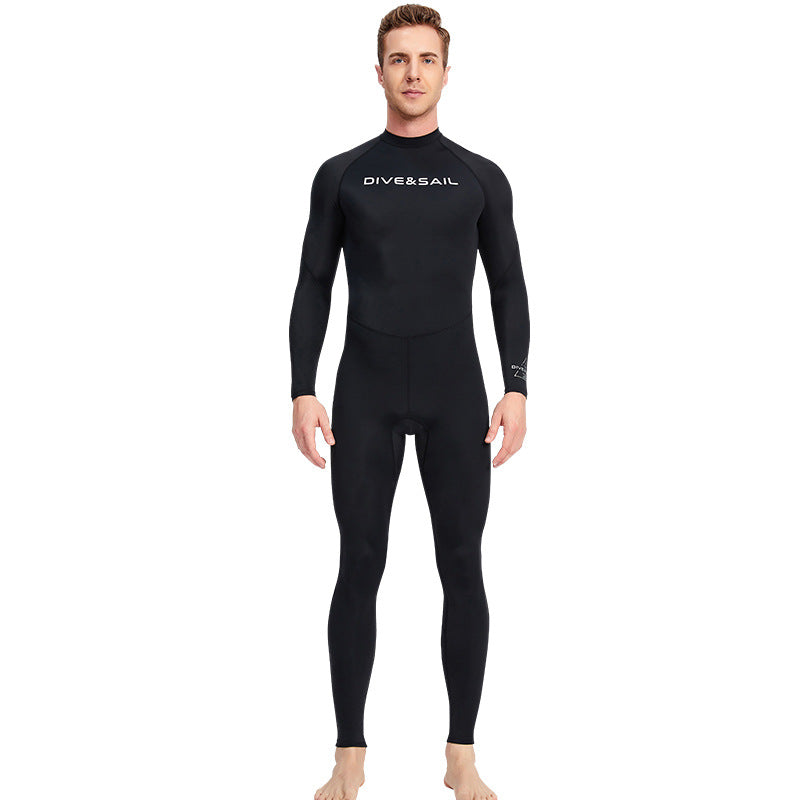 Men's One-Piece Quick-Dry Sunscreen Diving Suit