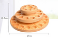 Wooden Essential Oil Box with Rotating Display Stand