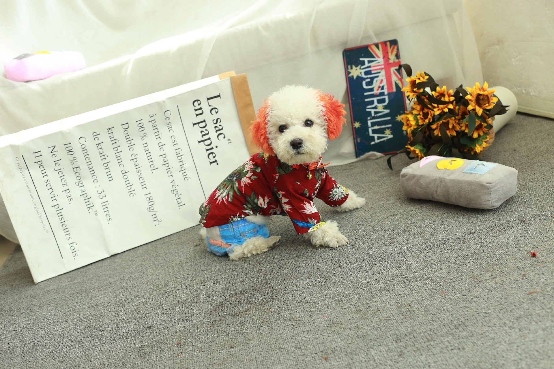 Spring Collection Fashionable Dog Shirt - Comfortable Cotton