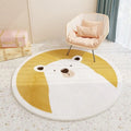 Round Polyester Rug